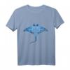 Stachelrochen Maori Tribal Tattoo T-Shirt für Männer und Frauen – Fischdesign als Geschenk für Aquarium- und Meerestierliebhaber, Angler & Backpacker