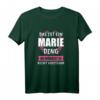 Marie Name Vorname Geschenk T-Shirt – Humorvolles personalisiertes Geburtstagsgeschenk für Marie Liebhaber