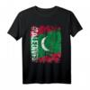 Malediven Flagge T-Shirt für Damen, Herren & Kinder – Klassisch geschnitten, hochwertiges Reisezubehör & Souvenir