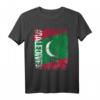 Malediven Flagge T-Shirt für Damen, Herren & Kinder – Klassisch geschnitten, hochwertiges Reisezubehör & Souvenir