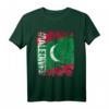 Malediven Flagge T-Shirt für Damen, Herren & Kinder – Klassisch geschnitten, hochwertiges Reisezubehör & Souvenir