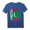 Malediven Flagge T-Shirt für Damen, Herren & Kinder – Klassisch geschnitten, hochwertiges Reisezubehör & Souvenir