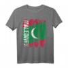 Malediven Flagge T-Shirt für Damen, Herren & Kinder – Klassisch geschnitten, hochwertiges Reisezubehör & Souvenir