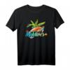 Malediven Meeresschildkröte Palmen Strand Geschenk Souvenir T-Shirt – Perfekt für Urlaubs- und Reisesouvenir, Taucher und Strandliebhaber