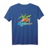 Malediven Meeresschildkröte Palmen Strand Geschenk Souvenir T-Shirt – Perfekt für Urlaubs- und Reisesouvenir, Taucher und Strandliebhaber