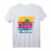 Malediven Sommer Strandurlaub T-Shirt - Tropisches Reiseziel für Taucher, Romantiker & Strandliebhaber