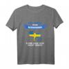 Ein Leben ohne Schweden Kann man sich nicht geben - Reise T-Shirt für Schweden- und Skandinavienliebhaber, perfekt als Geschenk für Urlaub, Camping und Auswanderung