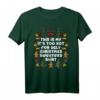 It's Too Hot For Ugly Christmas Sweaters - Lustiges Xmas Pyjama T-Shirt für Männer, Frauen & Kinder als Weihnachtsgeschenk & Partyoutfit