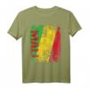 MALI Flagge T-Shirt für Damen, Herren & Kinder – Klassischer Schnitt mit doppeltem Saum