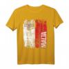 MALTA Flagge T-Shirt für Damen, Herren & Kinder – Klassisch geschnitten mit doppelt genähtem Saum