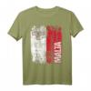 MALTA Flagge T-Shirt für Damen, Herren & Kinder – Klassisch geschnitten mit doppelt genähtem Saum