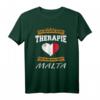 Ich Brauche Keine Therapie Ich Muss Nur Nach Malta T-Shirt - Perfektes Geschenk für Malta Fans, Urlaub und maltesische Wurzeln
