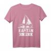 Segelschiff Käpt'n Opa T-Shirt - Meer, Jacht & Skipper Geschenk für Segel- und Motorbootfans zu Weihnachten, Geburtstag & Vatertag