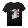Leuchtturm & Möwe - Maritimes Ostsee Nordsee T-Shirt für Urlaub & Strandspaziergänge für Norddeutschland-Fans