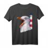 Leuchtturm & Möwe - Maritimes Ostsee Nordsee T-Shirt für Urlaub & Strandspaziergänge für Norddeutschland-Fans