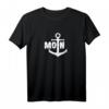 Moin Anker Plattdeutsch Gruß T-Shirt - Maritimes Geschenk für Norddeutschland, Küstenkinder & Nordsee-Liebhaber