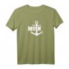 Moin Anker Plattdeutsch Gruß T-Shirt - Maritimes Geschenk für Norddeutschland, Küstenkinder & Nordsee-Liebhaber