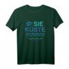 SIE KÜSTE ... ER WOLLTE MEER - Maritimes Partner T-Shirt im Retro Vintage Style für Strand, Sommerurlaub & Meer-Liebhaber