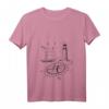 Damen Maritim Leuchtturm Kompass Segelschiff T-Shirt - Perfektes Geschenk für Meer- und Küstenliebhaber