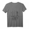 Damen Maritim Leuchtturm Kompass Segelschiff T-Shirt - Perfektes Geschenk für Meer- und Küstenliebhaber