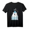 Moin Moin Seebär mit Möwe T-Shirt Nordsee Norddeutschland - Lustiges Meeresmotiv für Urlaub, Kinder, Damen & Herren