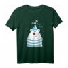 Moin Moin Seebär mit Möwe T-Shirt Nordsee Norddeutschland - Lustiges Meeresmotiv für Urlaub, Kinder, Damen & Herren