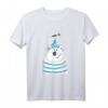 Moin Moin Seebär mit Möwe T-Shirt Nordsee Norddeutschland - Lustiges Meeresmotiv für Urlaub, Kinder, Damen & Herren
