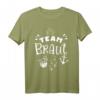 JGA Team Braut Damen Junggesellenabschied T-Shirt mit Anker - Maritimes Gruppenshirt für Strand, Sonne & Meer