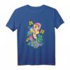 My Little Pony Fluttershy Fly Free T-Shirt - Offiziell lizenziertes Fan-Shirt für Pony Fans und Kinder