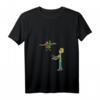 Damen RC Modellflugzeug Flying T-Shirt mit V-Ausschnitt – Leichtes, Klassisch Geschnittenes T-Shirt für Flugmodell-Enthusiasten