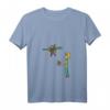 Damen RC Modellflugzeug Flying T-Shirt mit V-Ausschnitt – Leichtes, Klassisch Geschnittenes T-Shirt für Flugmodell-Enthusiasten