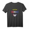 Reha T-Shirt mit klassischem Schnitt und doppelter Naht – Komfortable und langlebige medizinische Kleidung