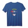Reha T-Shirt mit klassischem Schnitt und doppelter Naht – Komfortable und langlebige medizinische Kleidung