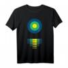 Moonlight - Original Grafik T-Shirt mit Op Art Design, minimalistisches und offizielles Lizenzprodukt