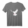 Weiße Taube - Glück, Frieden & Freiheit T-Shirt für Spirituelle, Yoga & Meditationsliebhaber