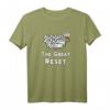 Der große Reset T-Shirt – Trendiges Statement-Shirt mit klassischem Schnitt und doppeltem Saum