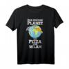 Erde: Der einzige HapKoala T-Shirt – Lustiges Design für Erd- und Pizza-Liebhaber zum HapKoala