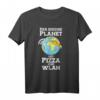 Erde: Der einzige HapKoala T-Shirt – Lustiges Design für Erd- und Pizza-Liebhaber zum HapKoala