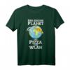Erde: Der einzige HapKoala T-Shirt – Lustiges Design für Erd- und Pizza-Liebhaber zum HapKoala
