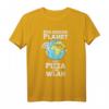 Erde: Der einzige HapKoala T-Shirt – Lustiges Design für Erd- und Pizza-Liebhaber zum HapKoala