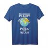 Erde: Der einzige HapKoala T-Shirt – Lustiges Design für Erd- und Pizza-Liebhaber zum HapKoala