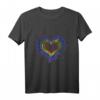 LGBT Regenbogen Herz T-Shirt für Lesbian, Gay, Bisexual und Transgender – Stolzes Support-Statement für Vielfalt & Akzeptanz