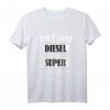 Ich fahre Diesel weil Super bin ich selber - Lustiges Vintage Spruch T-Shirt für Diesel Autofahrer, perfekte Geschenkidee zum Vatertag & Muttertag