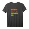 HapKoala T-Shirt - Leg Dich nicht mit Mädchen an - Kinohit 2019, Humorvolles Männer T-Shirt für Geburtstagsfeiern