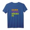 HapKoala T-Shirt - Leg Dich nicht mit Mädchen an - Kinohit 2019, Humorvolles Männer T-Shirt für Geburtstagsfeiern