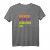 HapKoala T-Shirt - Leg Dich nicht mit Mädchen an - Kinohit 2019, Humorvolles Männer T-Shirt für Geburtstagsfeiern
