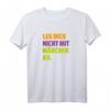 HapKoala T-Shirt - Leg Dich nicht mit Mädchen an - Kinohit 2019, Humorvolles Männer T-Shirt für Geburtstagsfeiern