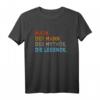 Herren Vorname Mark T-Shirt mit lustigem Spruch – Der Mythos, die Legende für Geburtstag & Namensstag