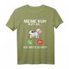 Kuh ruft an ich muss gehen! Lustiges Bauernhof T-Shirt für Landwirte, Bauern & Kinder – Ideal als Geschenk für Landwirte und Tierliebhaber