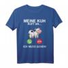 Kuh ruft an ich muss gehen! Lustiges Bauernhof T-Shirt für Landwirte, Bauern & Kinder – Ideal als Geschenk für Landwirte und Tierliebhaber